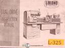 Leblond-LeBlond Dual Drive Enginer Lathe Instructions Manual Year (1951)-Dual Drive-01